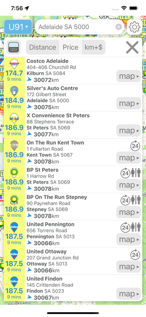 Petrol Spy Australia Screenshot