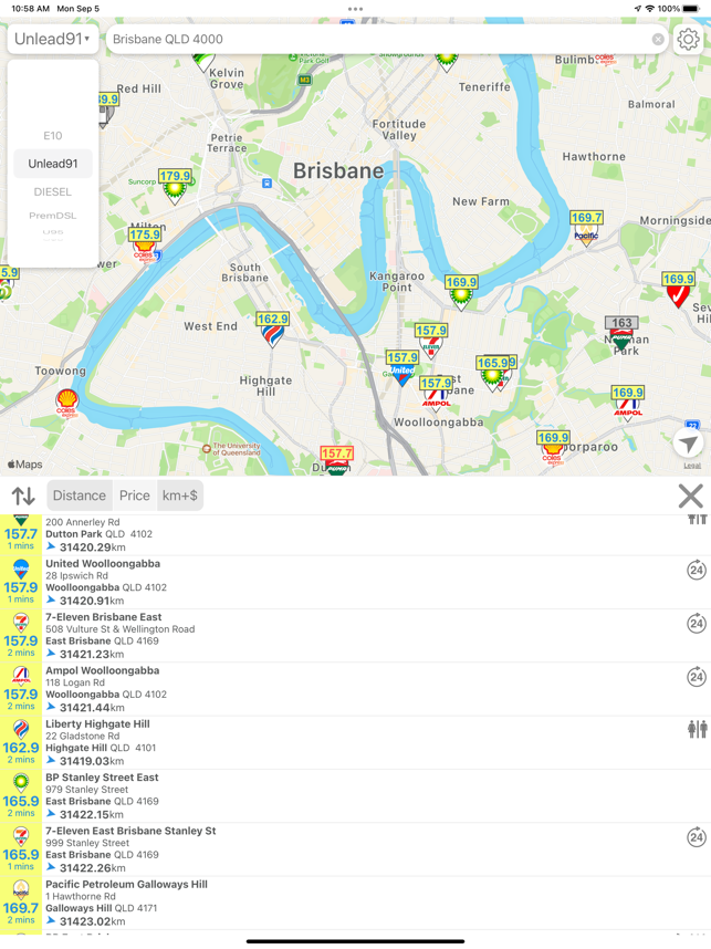 Petrol Spy Australia Screenshot